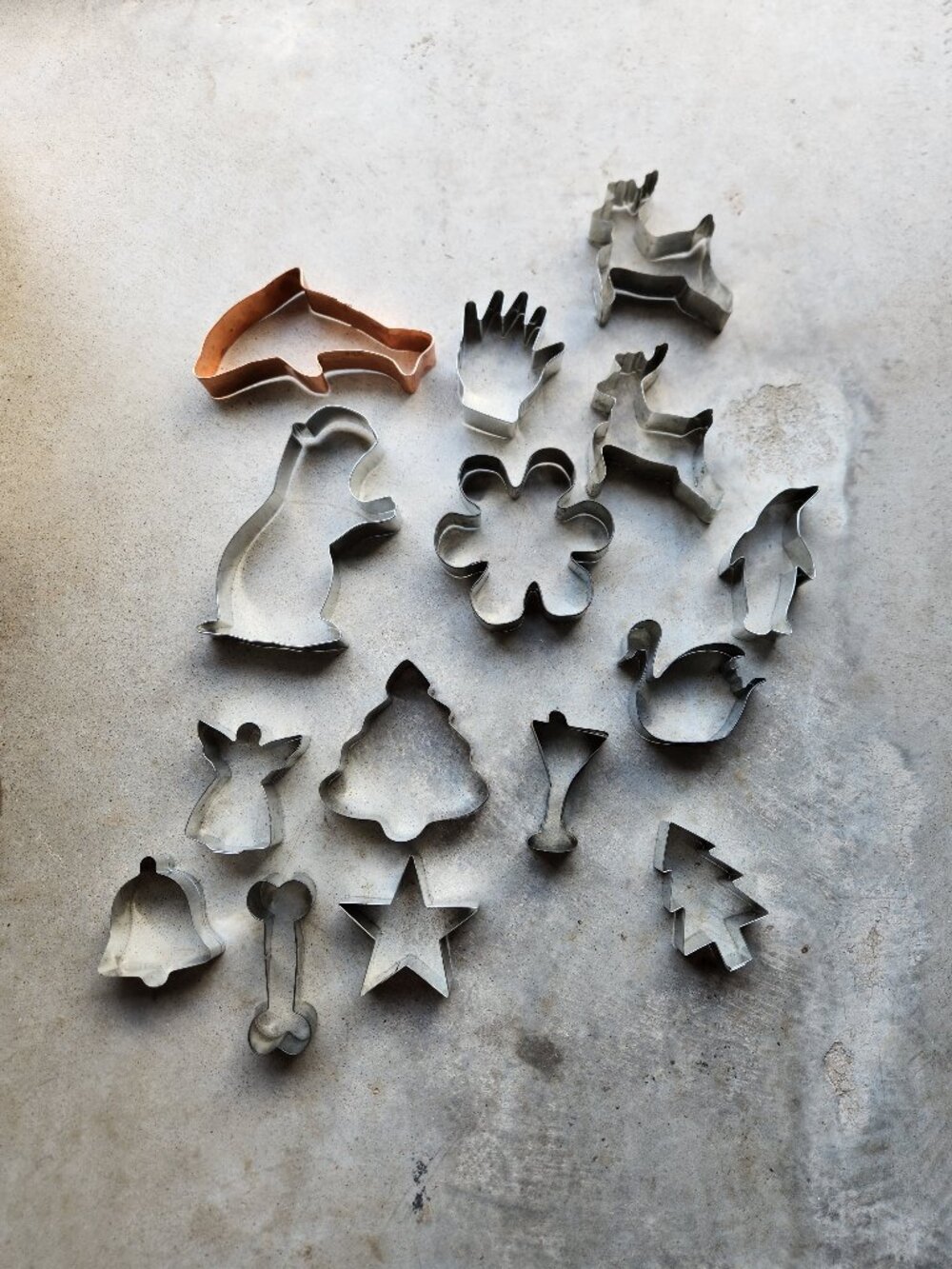 Vintage Cookie Cutters - Set of 15